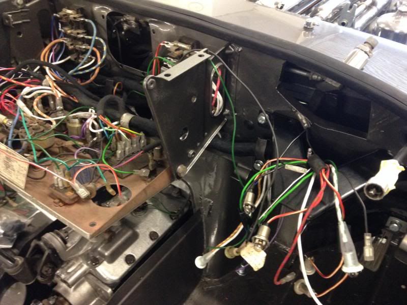 The time had come.....1961 E-Type Jaguar xke wiring diagram 